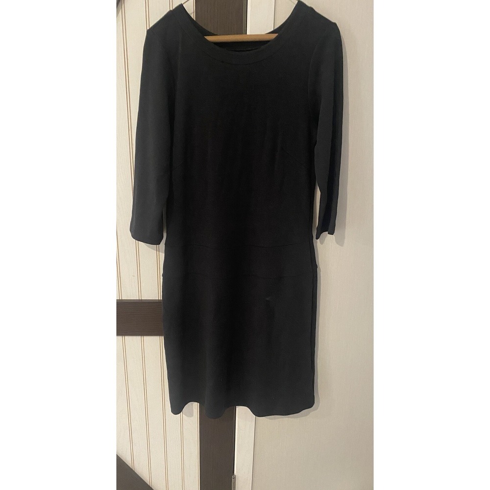 HORNY TOAD Nixi Dress Charcoal Gray Comfort Travel Casual Office Size Medium